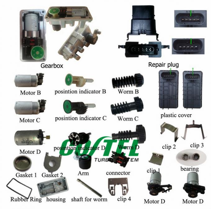 HELLA turbocharger electric turbo actuator repair kits plastic position