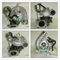 Performance 4200ccm Toyota CT26 Turbo , Engine Turbo Charger 17201-17030 6 Cylinders